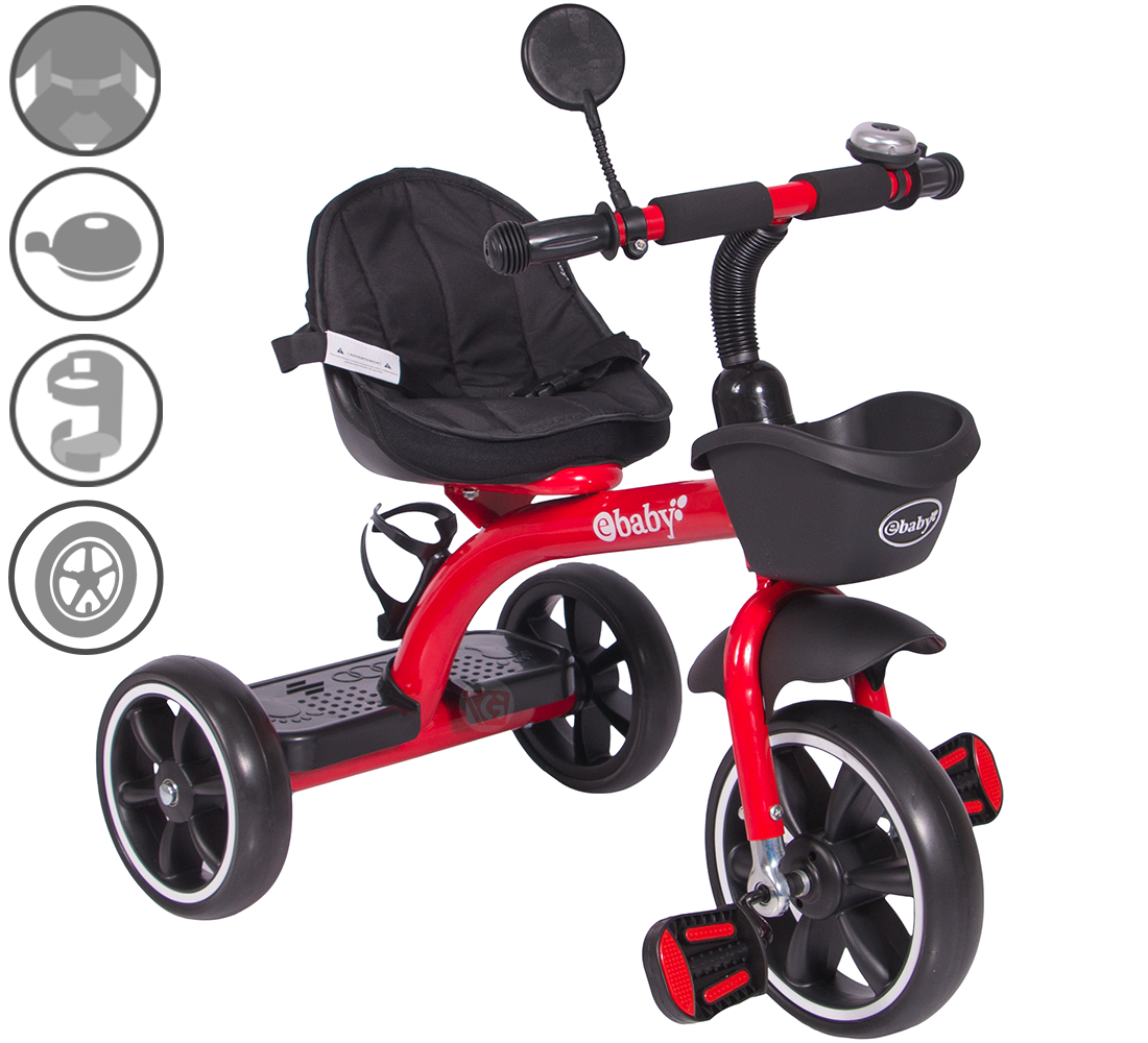 Triciclo Pedal CENIT 382 - Rojo